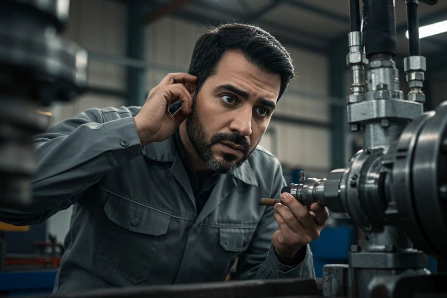 افزایش نویز در سیستم هیدرولیک